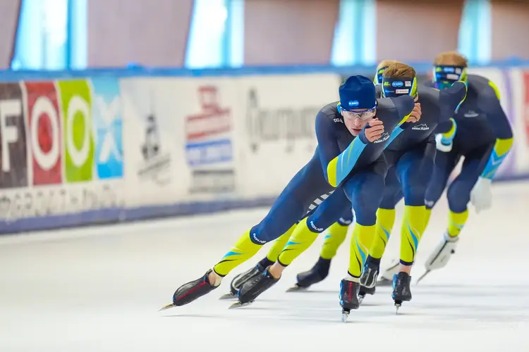 Chris Brommersma op kop van de Team FrySk trein