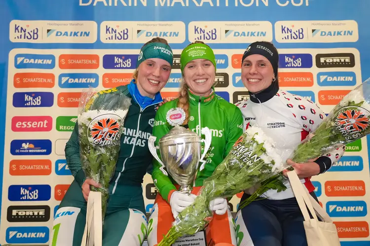 Podium Kim Talsma en Manon Gremmen