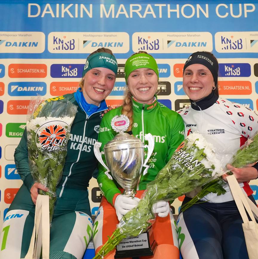 Podium Kim Talsma en Manon Gremmen