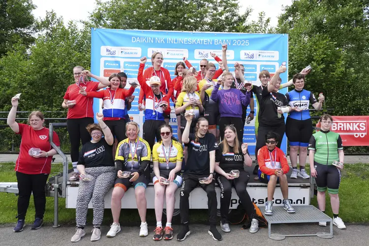 Podium NK Inline G-sporters