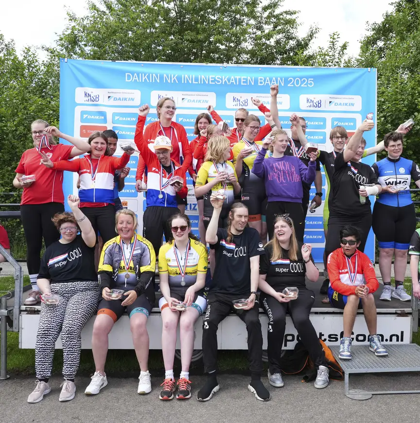 Podium NK Inline G-sporters