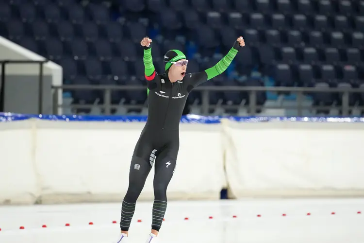 Femke Kok baanrecord