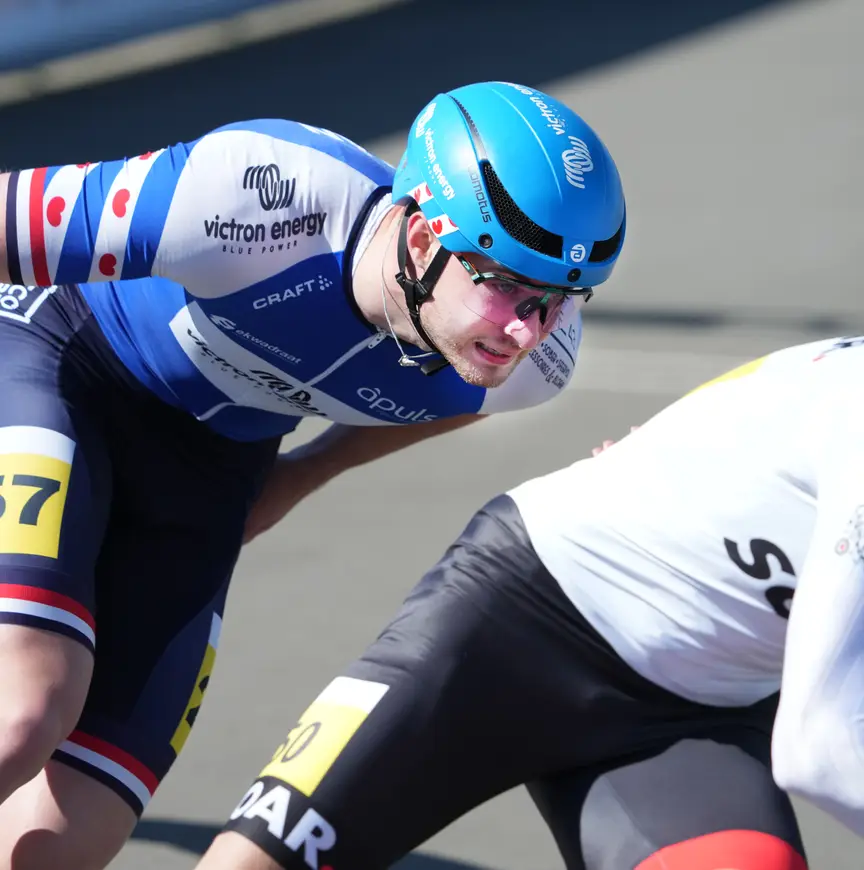 Jelmar Hempenius, baanwedstrijd De Westereen, 5 april 2025