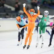 Amber van der Meijden en Iris Mulder