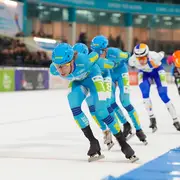 Jorrit Bergsma aan kop van de Royal A-ware trein