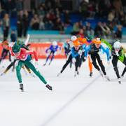 Marijke Groenewoud op kop in Thialf
