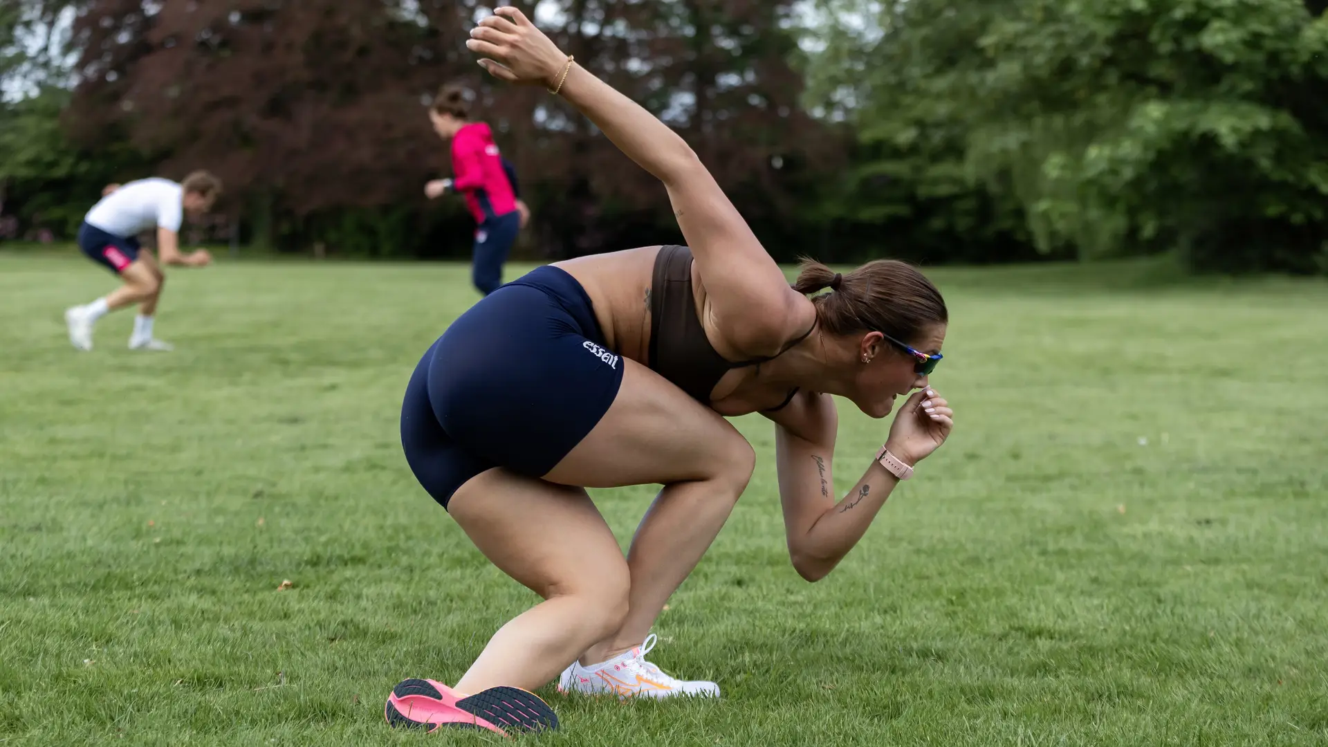 Angel Daleman, droogtraining