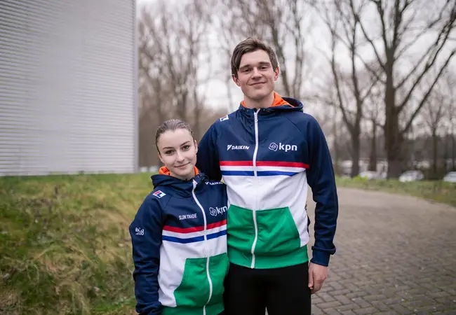 Daria Danilova en Michel Tsiba