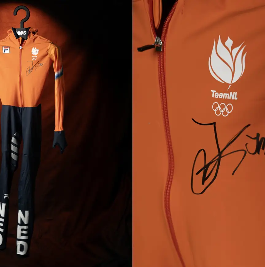 Schaatspak Jutta Leerdam veiling