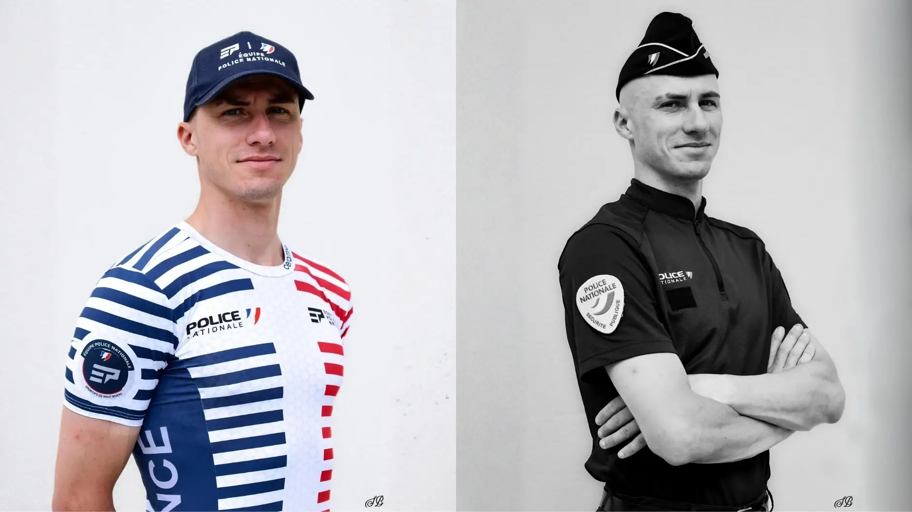 Timothy Loubineaud bij de Franse politie.