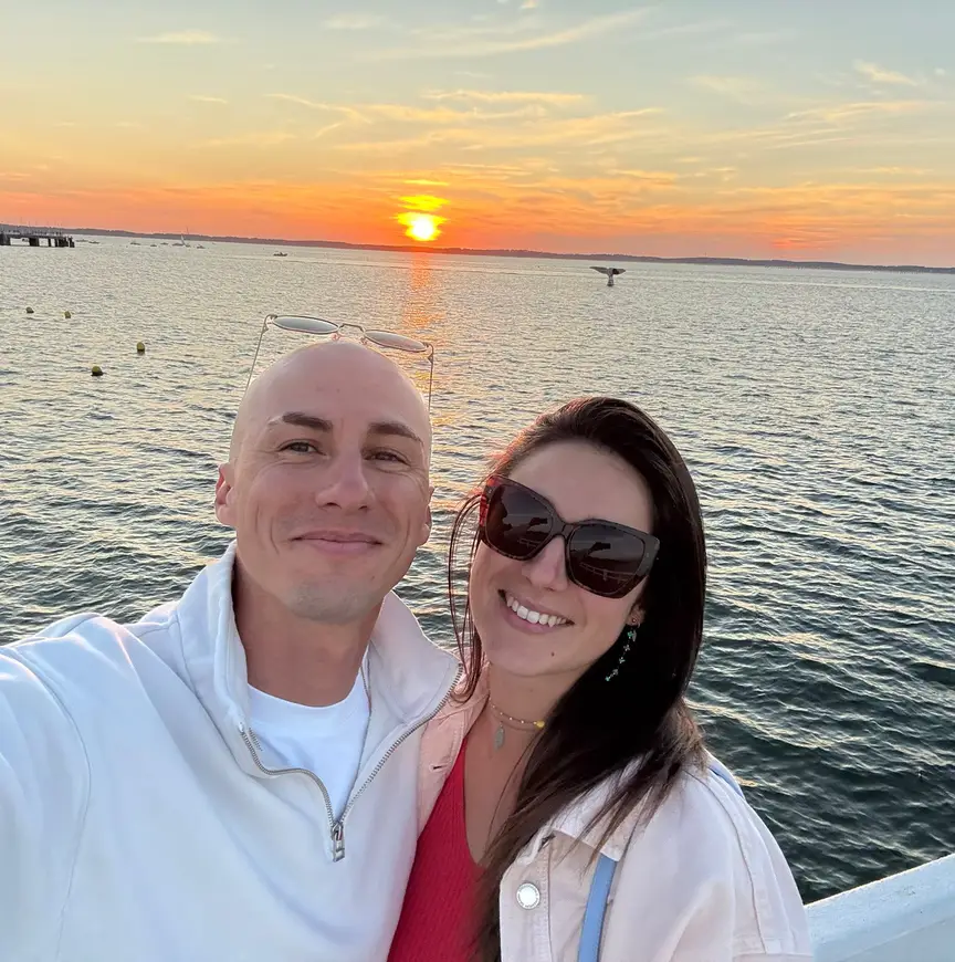 Timothy met, zoals hij haar noemt, 'my lady'.