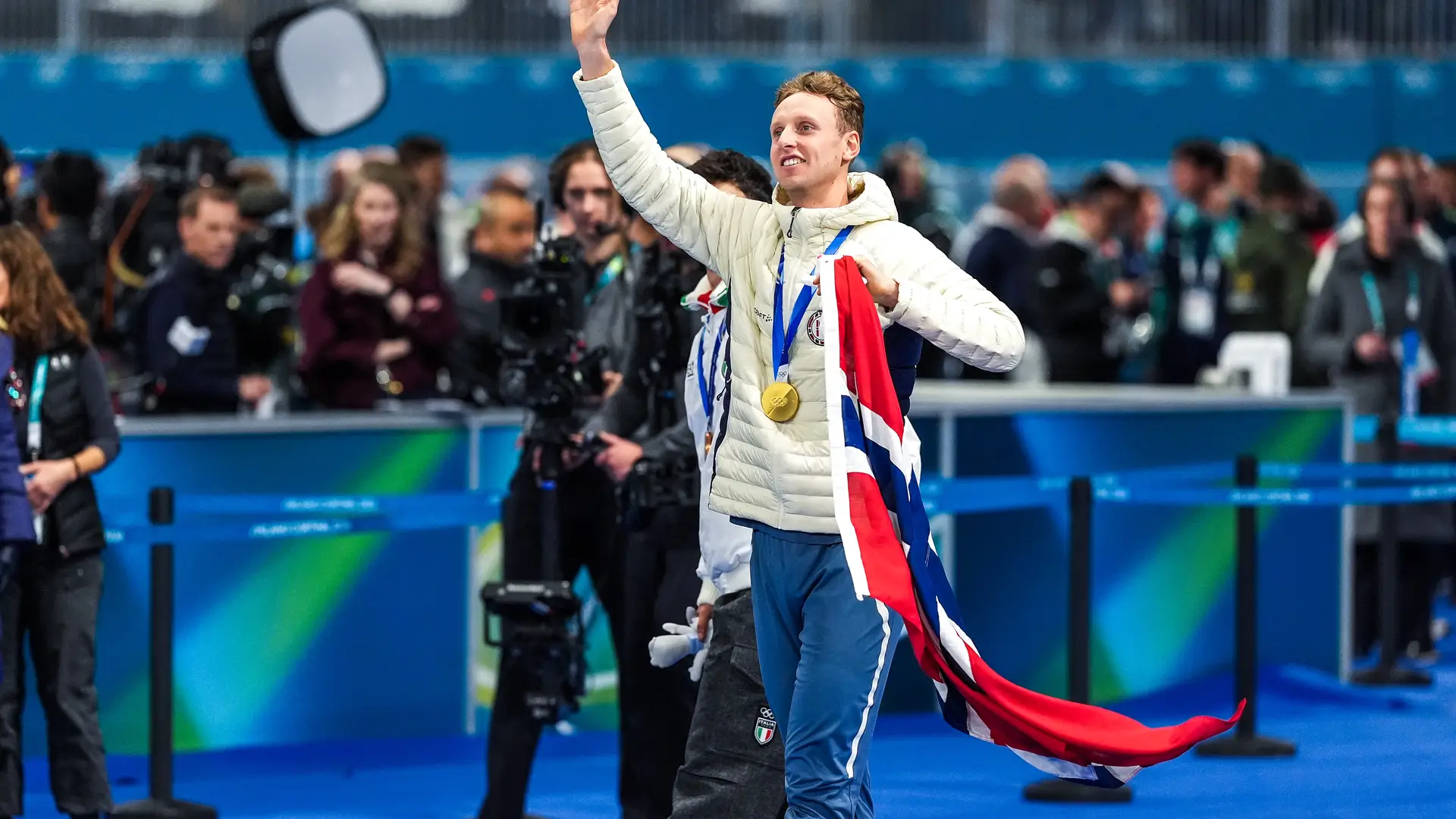 Sander Eitrem olympisch kampioen 5.000 meter