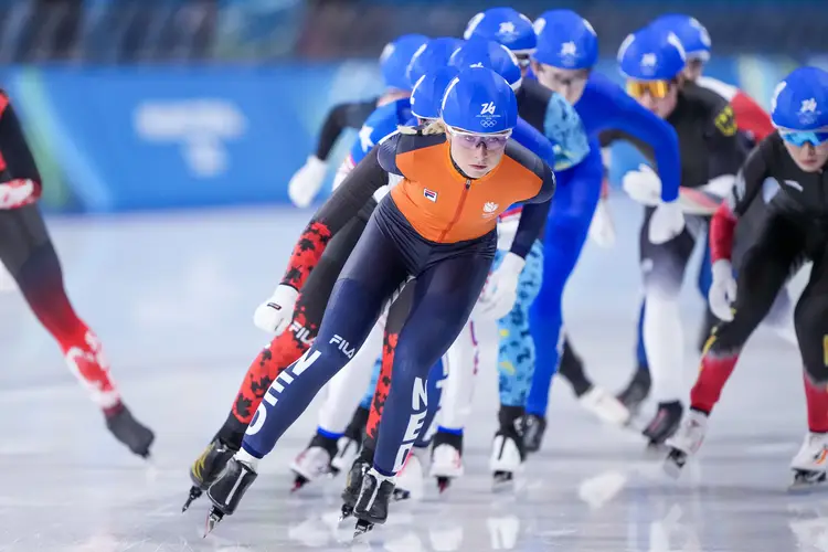 Marijke Groenewoud Milaan Mass start