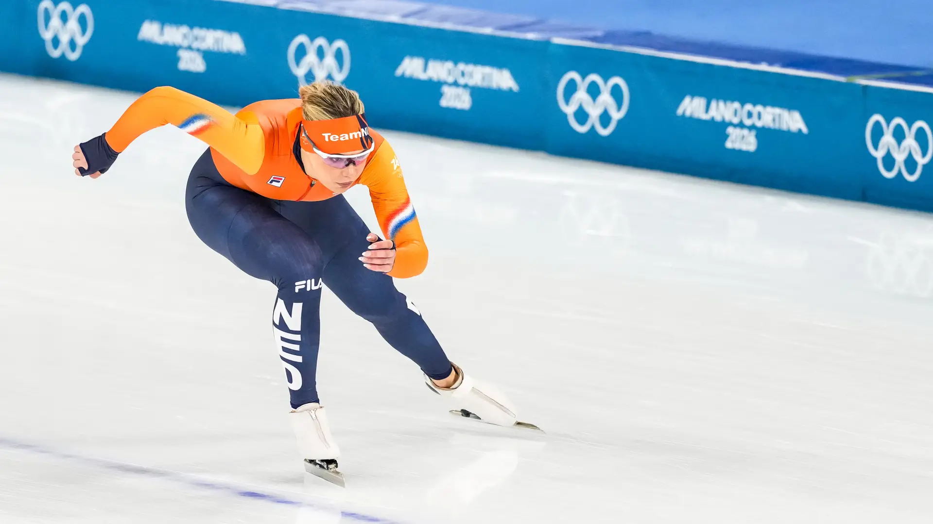 Jutta Leerdam op Olympische Spelen in Milaan