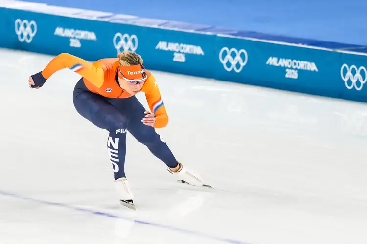 Jutta Leerdam op Olympische Spelen in Milaan