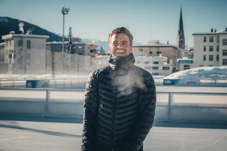 Mark Tuitert geniet van nostalgisch Davos