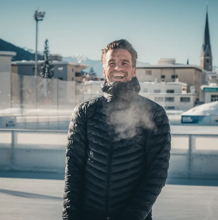 Mark Tuitert geniet van nostalgisch Davos