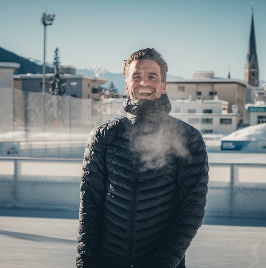 Mark Tuitert geniet van nostalgisch Davos