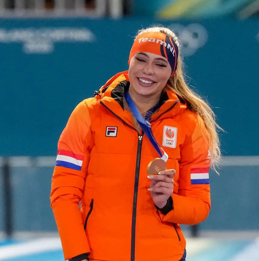 Jutta Leerdam - goud 1000 meter OS Milaan