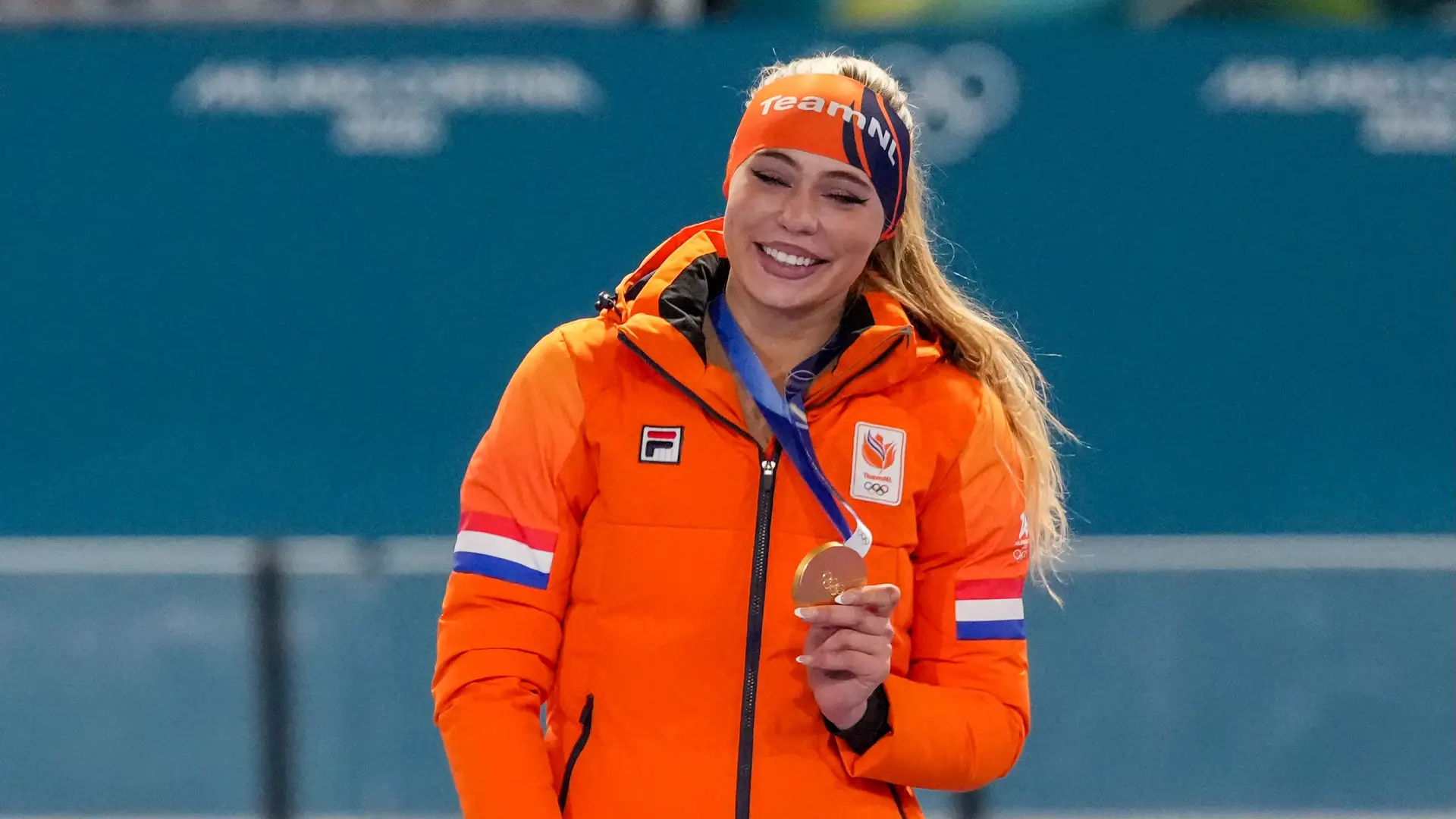 Jutta Leerdam - goud 1000 meter OS Milaan