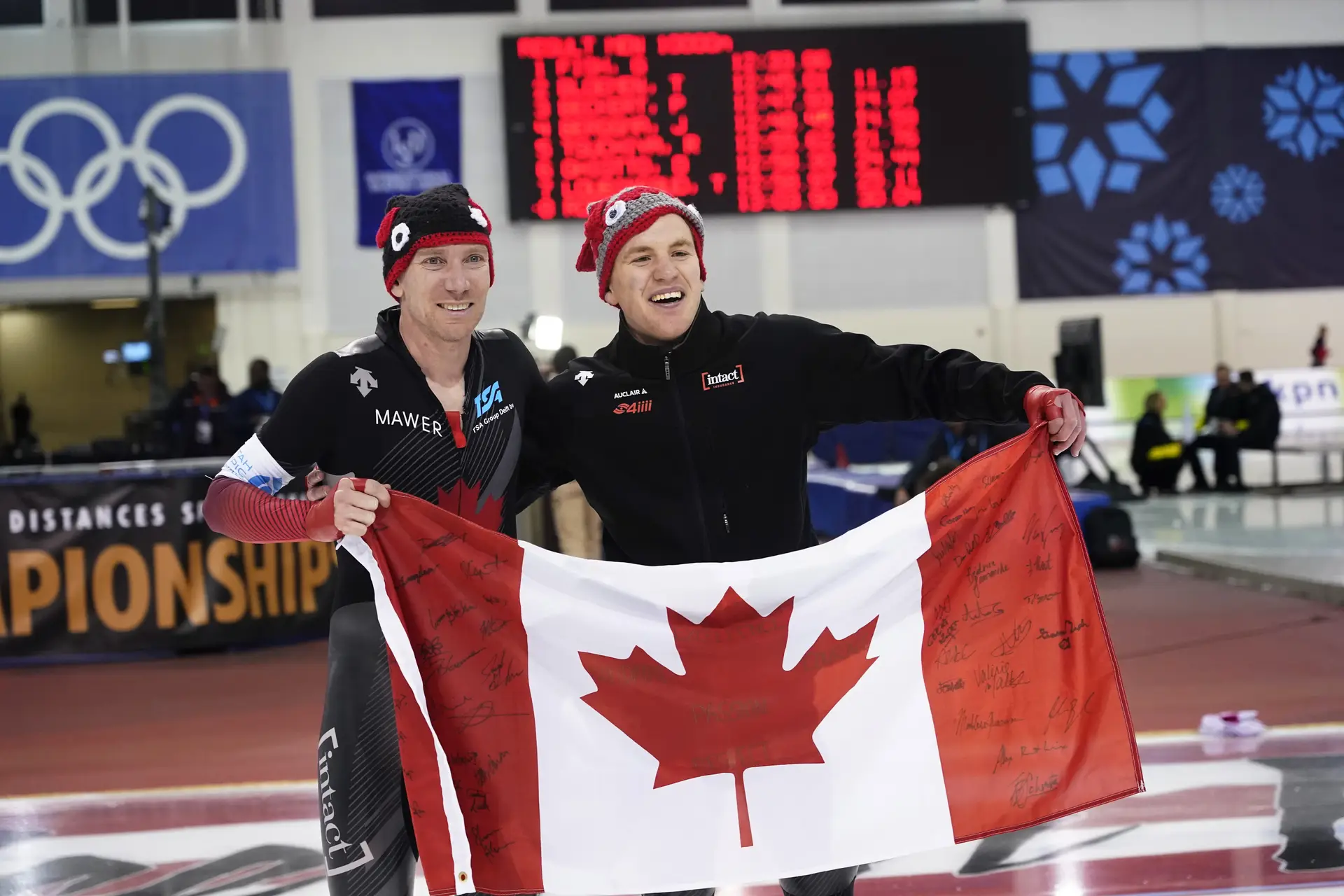 Graeme Fish en Ted-Jan Bloemen