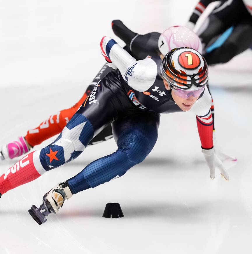 In elke bocht schuilt het stille werk aan haar grootste doel: de Spelen.