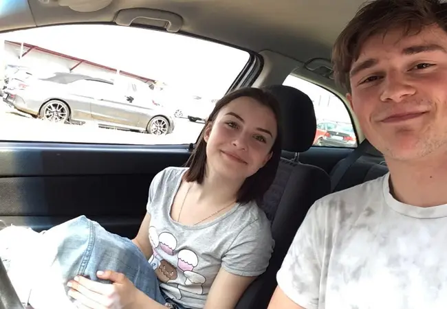 Daria Danilova en Michel Tsiba