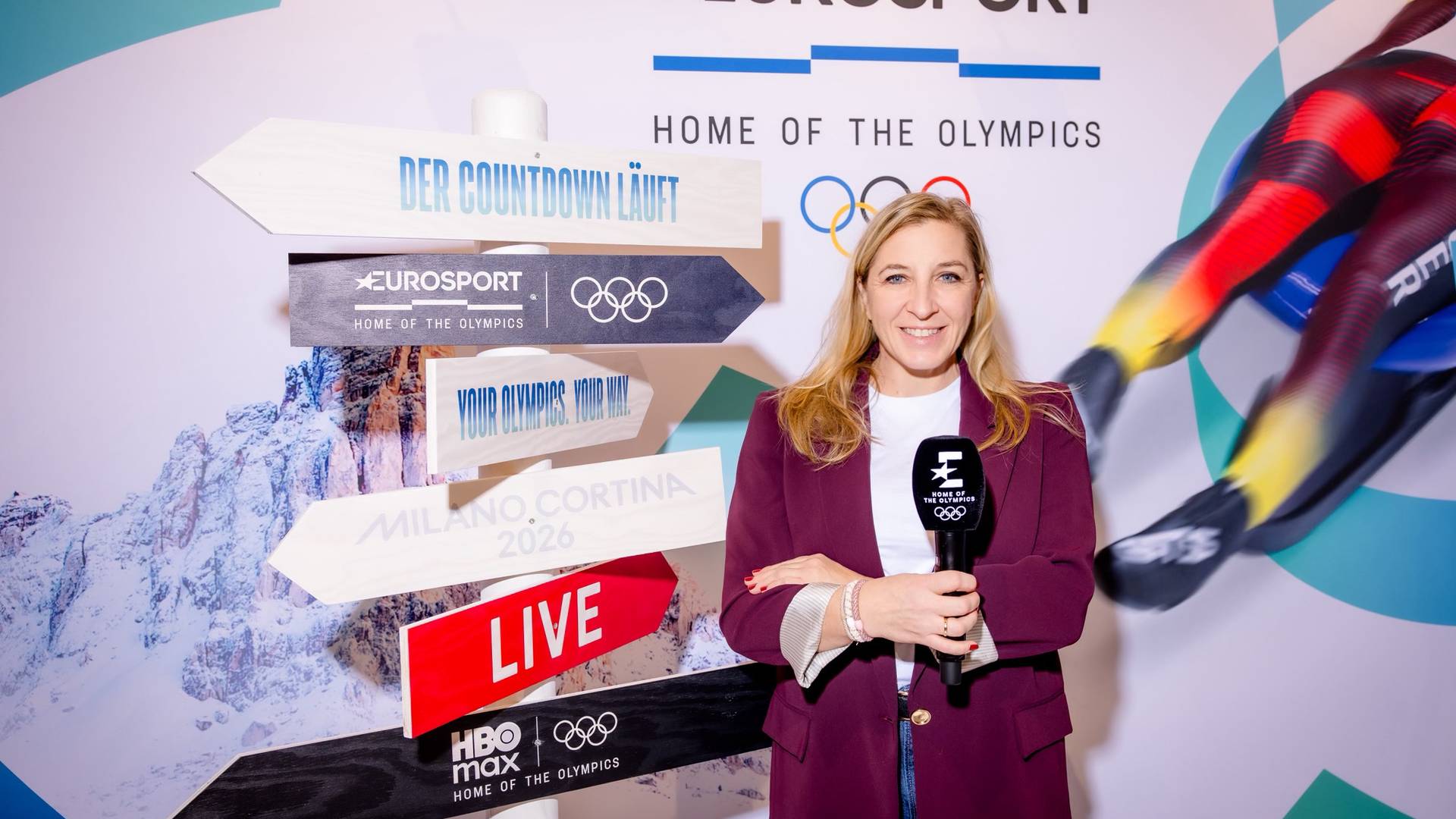 Anni Friesinger, Eurosport Duitsland