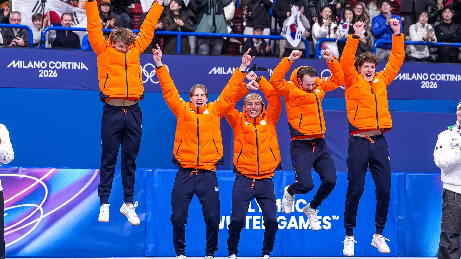 Relay mannen goud, TeamNL Shorttrack