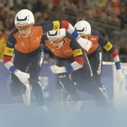 Team Pursuit Nederland, World Cup 6 Heerenveen, 1 maart 2025