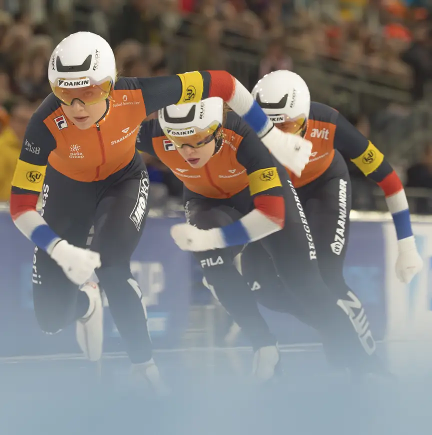 Team Pursuit Nederland, World Cup 6 Heerenveen, 1 maart 2025